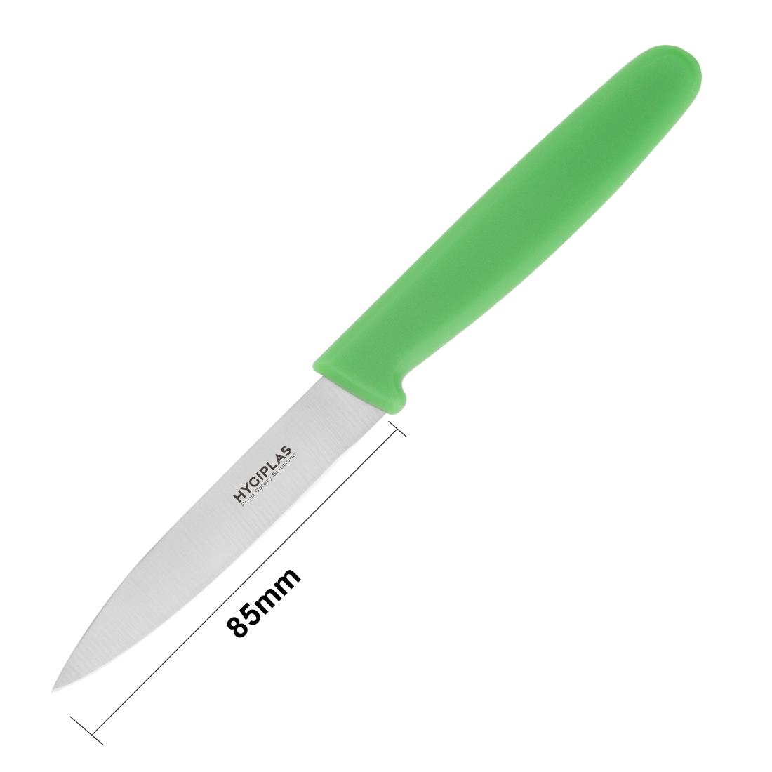 "Hygiplas Paring Knife Green - 3""" - Image 5