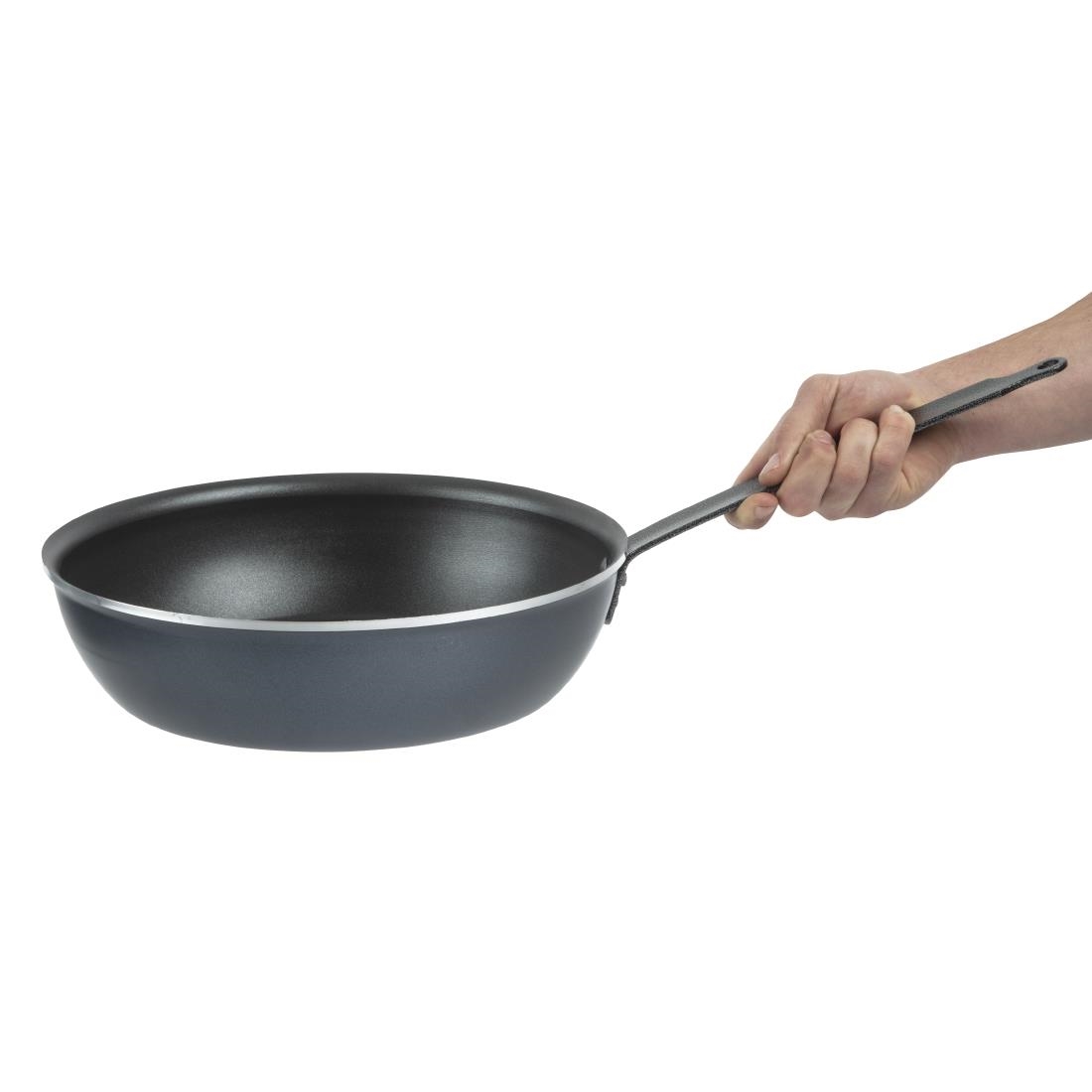 Matfer Bourgeat Classe Chef Non-Stick Aluminium Flared Saute Pan - 320mm - Image 2