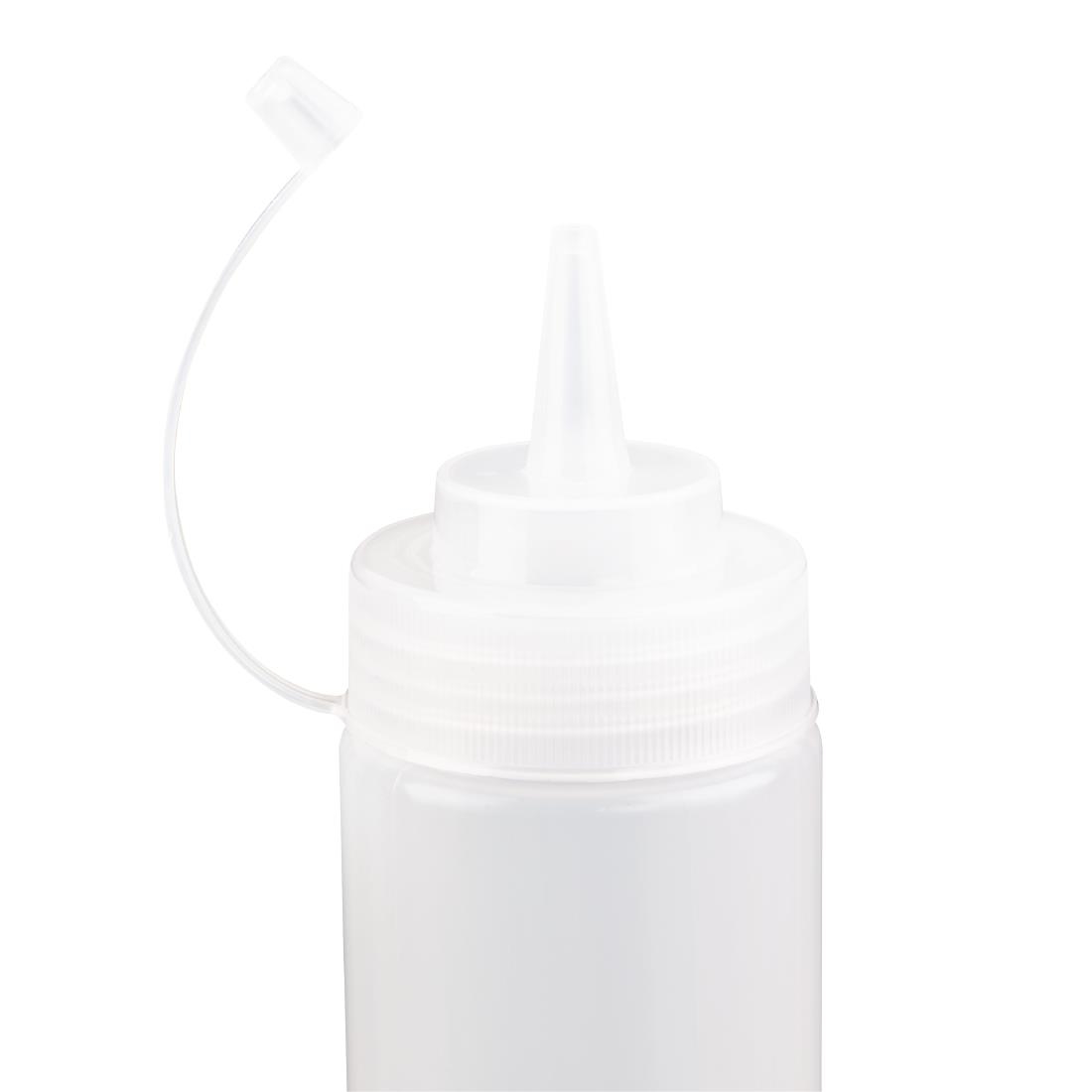 Nisbets Essentials Squeeze Bottle Clear - 12oz (Pack 6) - Image 5
