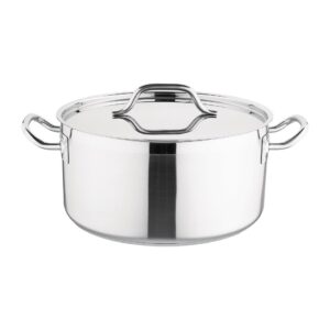Nisbets Essentials Stew Pan St/St Including Lid - 320x160mm