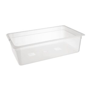 Nisbets Essentials Polypropylene GN Pan - 1/1 150mm 19.5Ltr