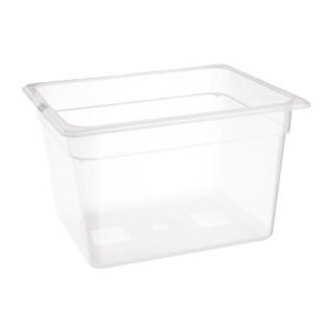 Nisbets Essentials Polypropylene GN Container - 1/2 200mm 11.7Ltr