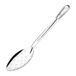 Nisbets Essentials Perforated Serving Spoon St/St - 11''