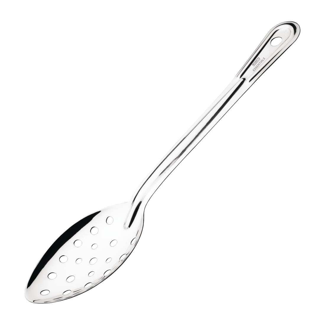 Nisbets Essentials Perforated Serving Spoon St/St - 11''