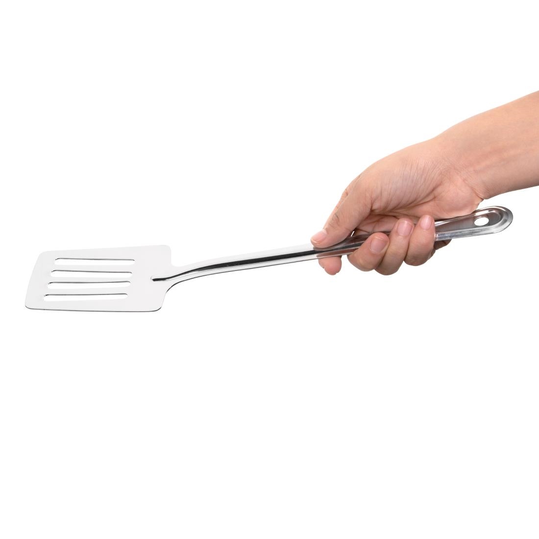 Nisbets Essentials St/St Slotted Turner - 13'' - Image 4