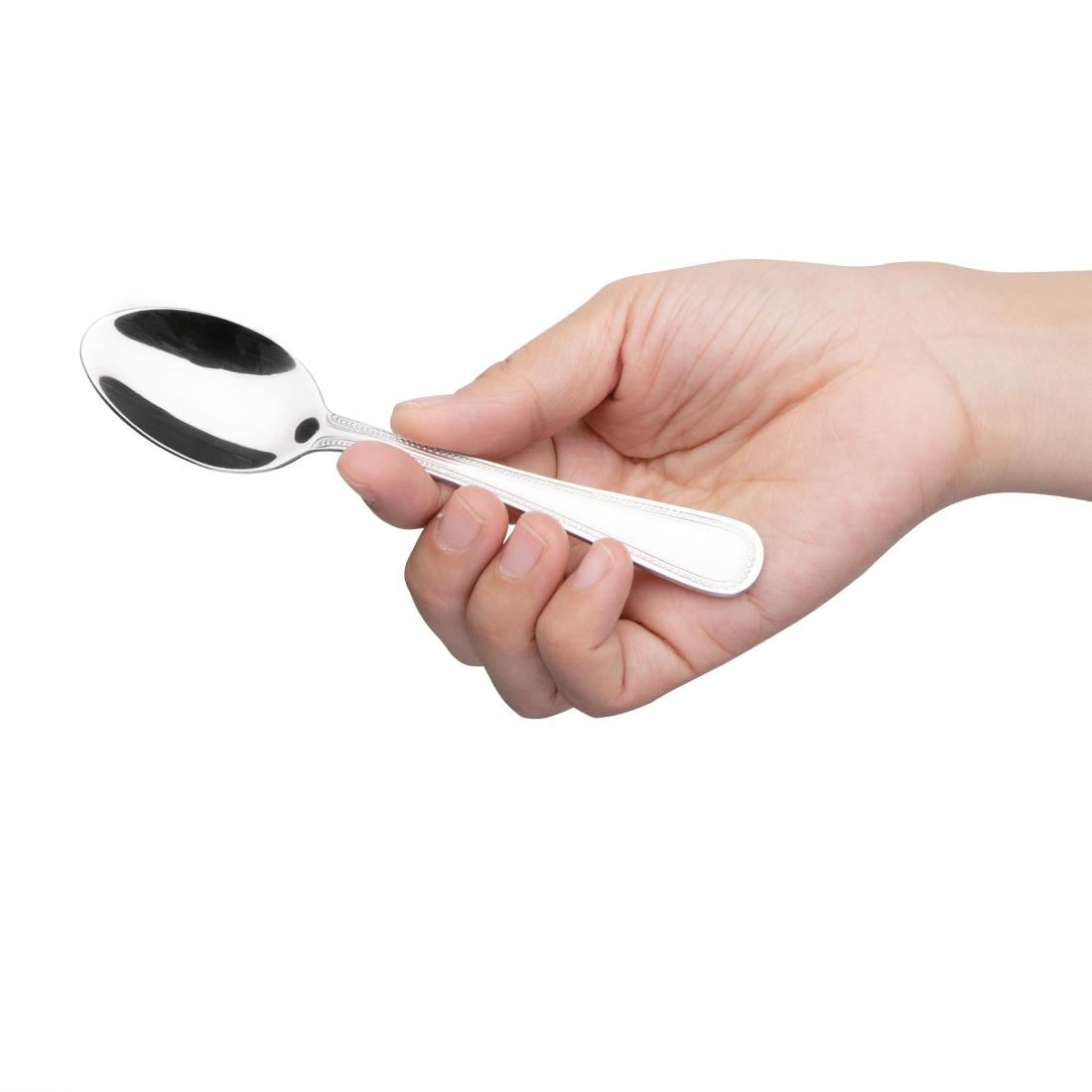 Olympia Bead Tea Spoon St/St (Box 12) - Image 5