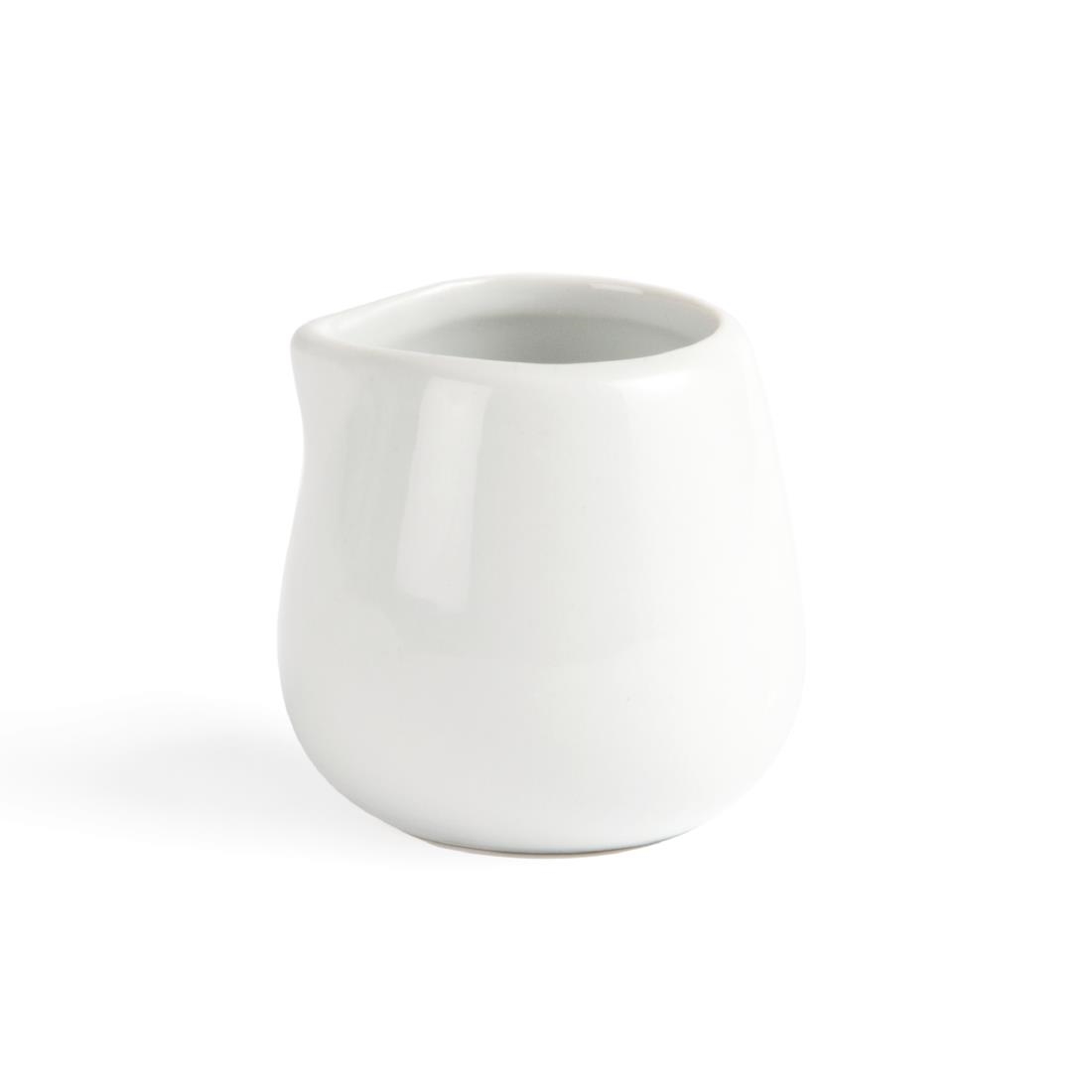 Olympia Whiteware Cream/Milk Jug - 230ml 8fl oz (Box 12) - Image 10