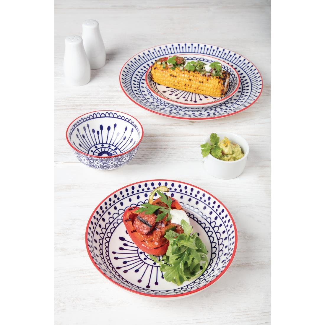 Olympia Whiteware Pepper Shaker - 90mm (Box 12) - Image 3