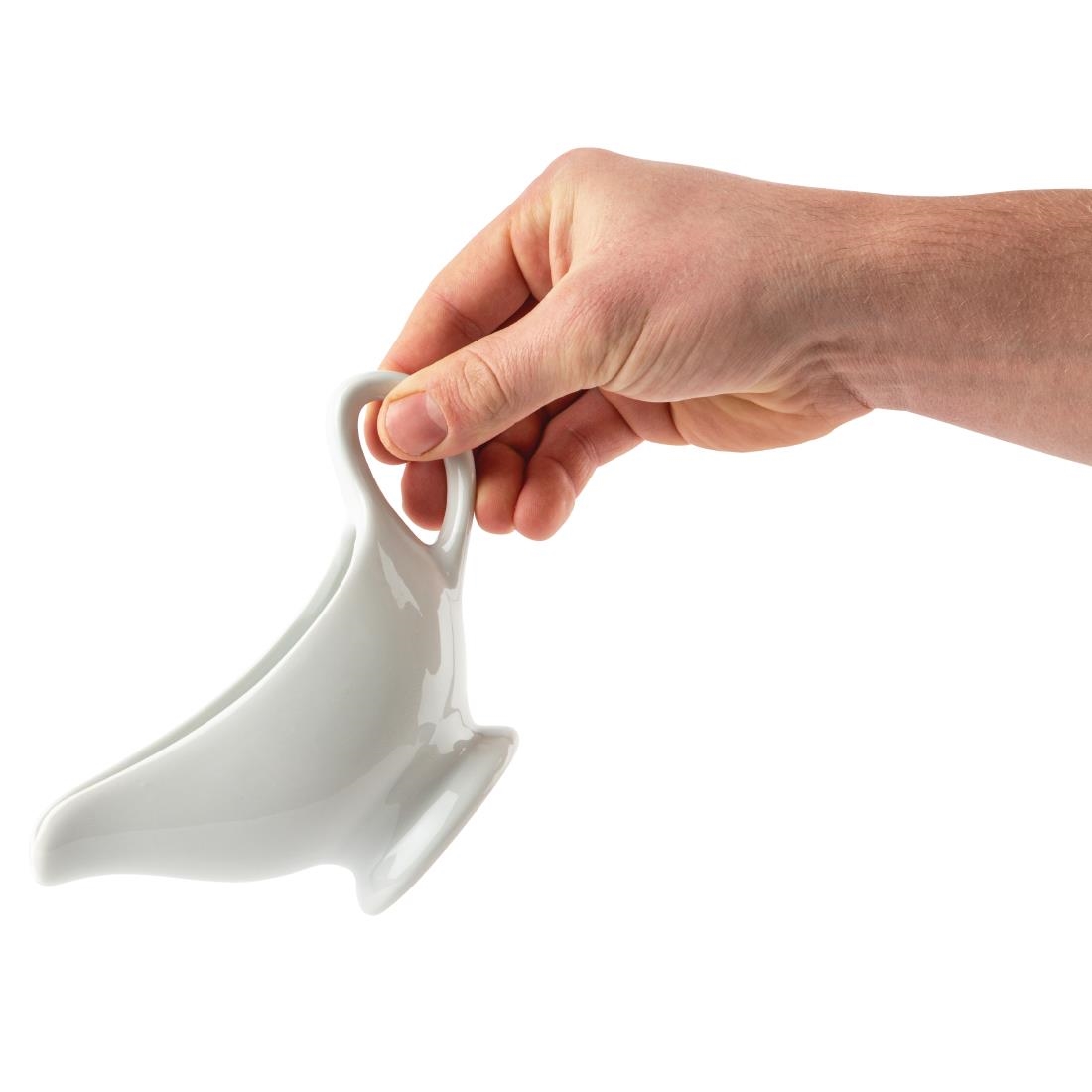 Olympia Whiteware Gravy Boat - 180ml 6 1/10fl oz (Box 6) - Image 13