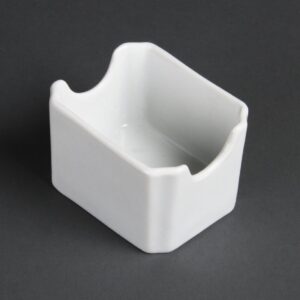 Olympia Whiteware Sugar Packet/Sachet Holder - 70x90mm (Box 6)