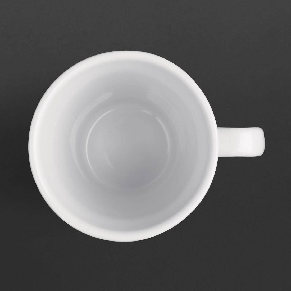 Olympia Whiteware Latte Mug - 310ml 10.4fl oz (Box 12) - Image 5