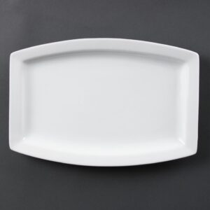 Olympia Whiteware Rectangular Plate - 320mm (Box 6)