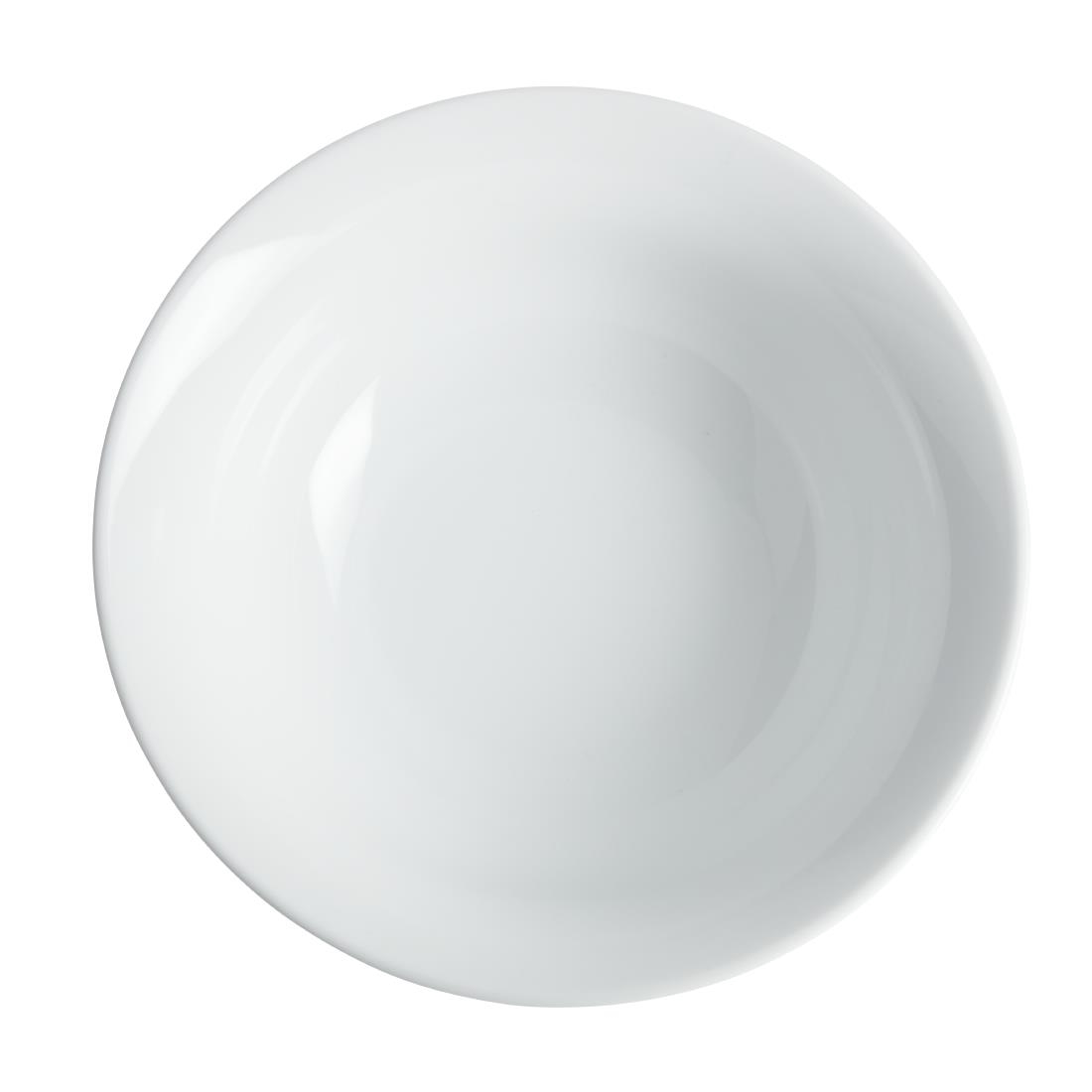 Olympia Whiteware Serving Platters Large Salad Bowl - 330mm - Image 3
