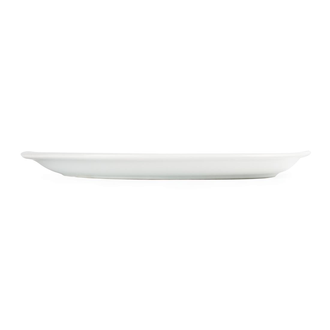Olympia Whiteware Oval Plate/Platter - 250mm (Box 6) - Image 4