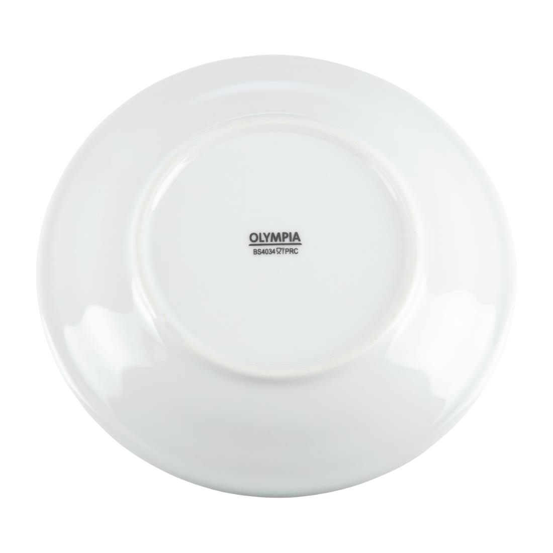 Olympia Whiteware Wide Rimmed Plate - 165mm (Box 12) - Image 5