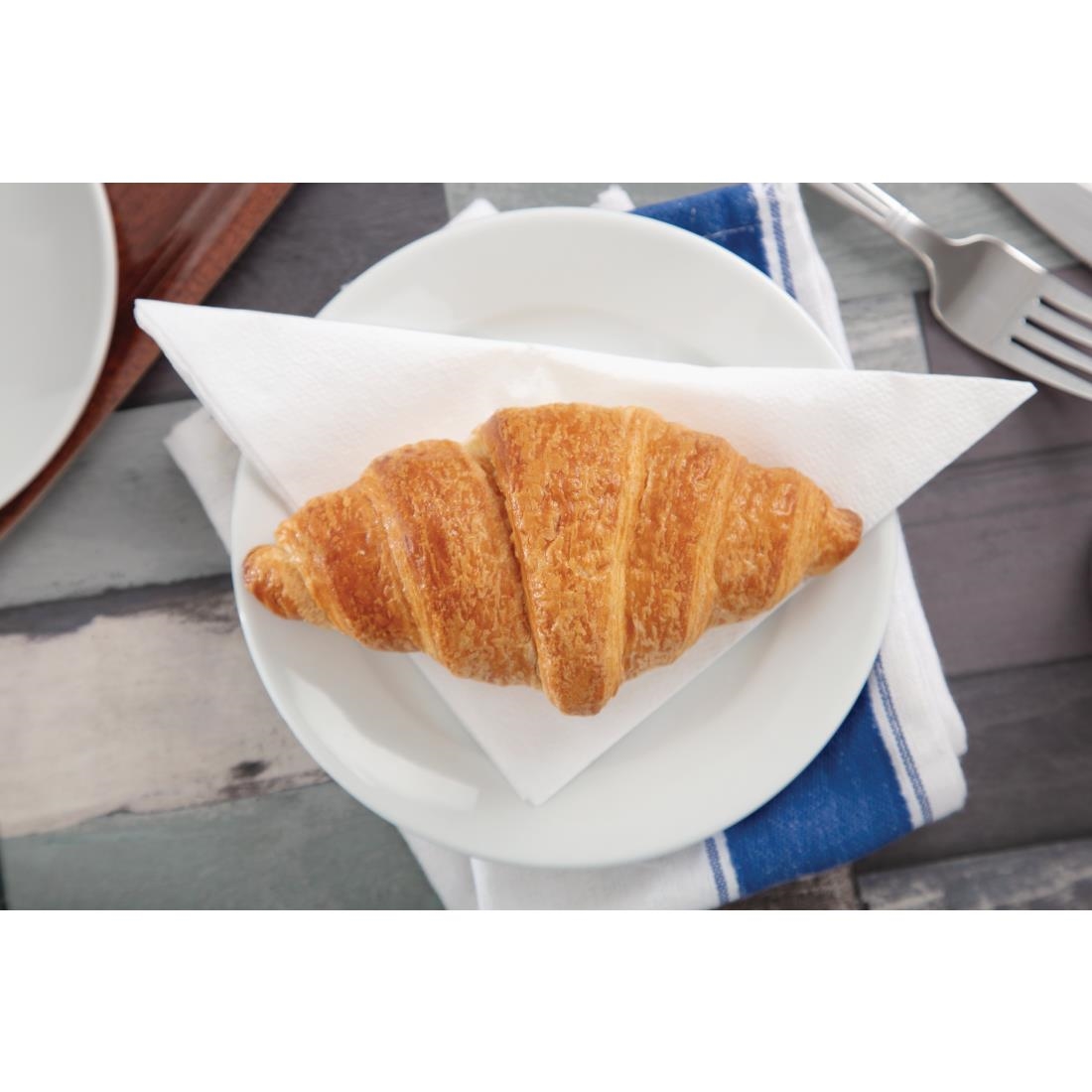 Olympia Whiteware Wide Rimmed Plate - 165mm (Box 12) - Image 7