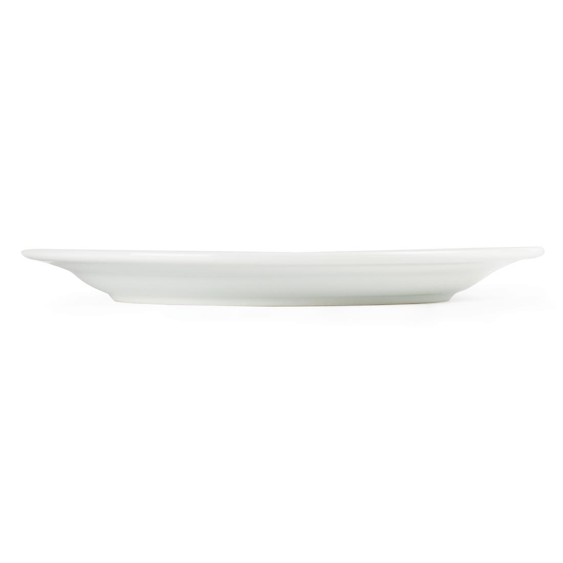 Olympia Whiteware Wide Rimmed Plate - 250m (Box 12) - Image 5
