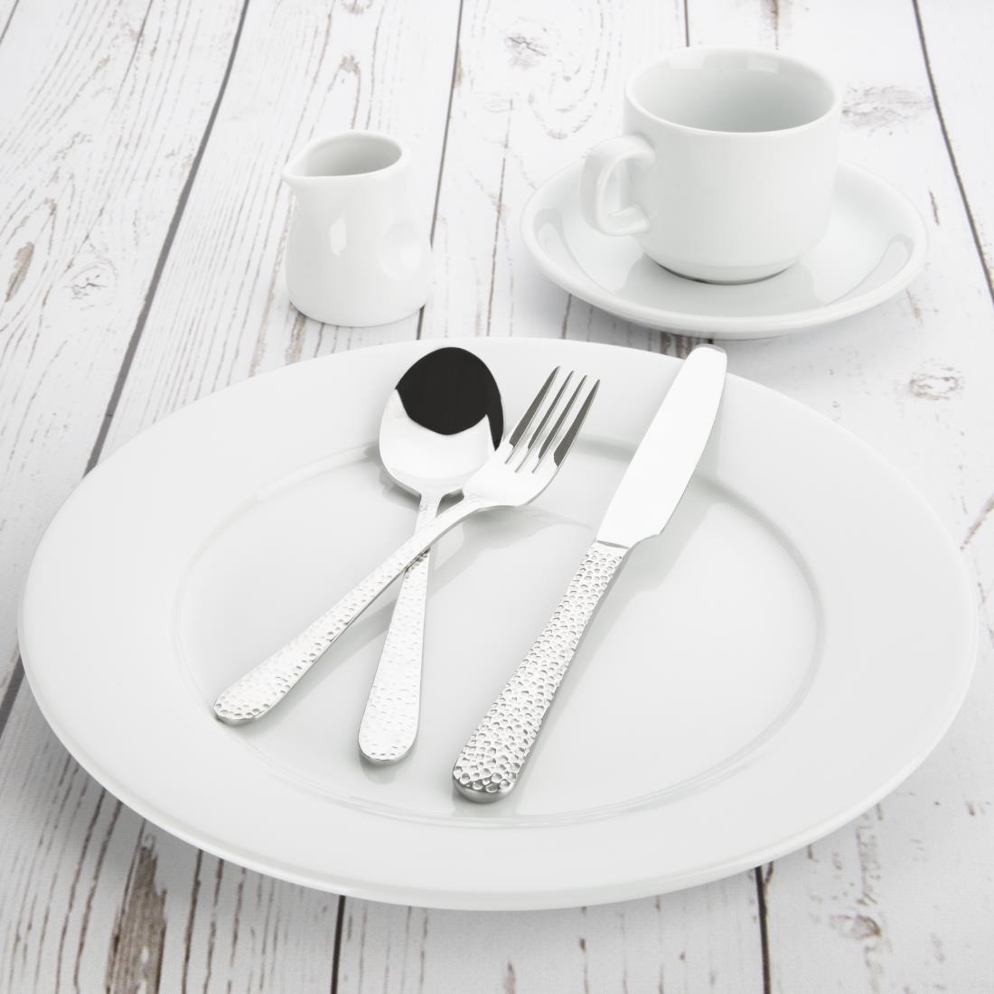 Olympia Whiteware Wide Rimmed Plate - 280mm (Box 6) - Image 5
