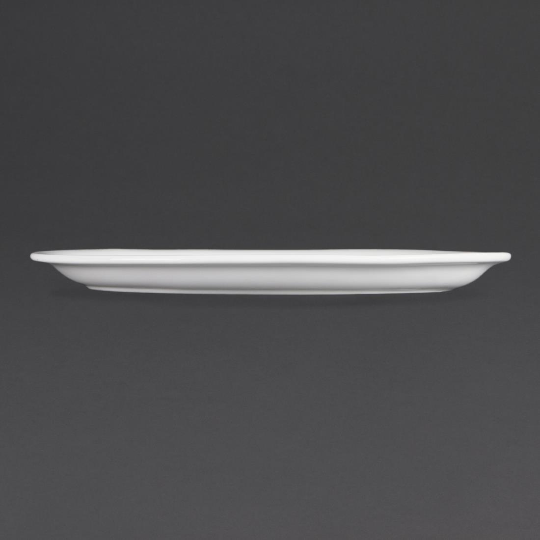 Olympia Whiteware Oval Plate/Platter - 295mm (Box 6) - Image 2