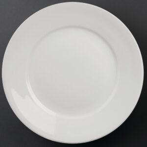 "EDLP Olympia Athena Wide Rimmed Plate - 280mm 11"" (Box 6)"