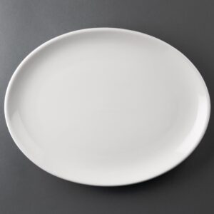 "EDLP Olympia Athena Oval Coupe Plate - 305x241mm 12x 9 1/2"" (Box 6)"