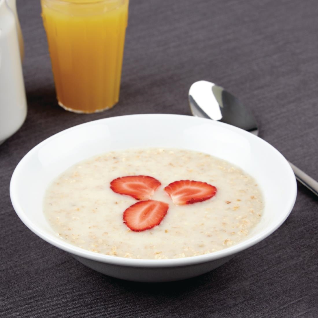 Olympia Athena Oatmeal Bowls 153mm (Pack of 12) - Image 3