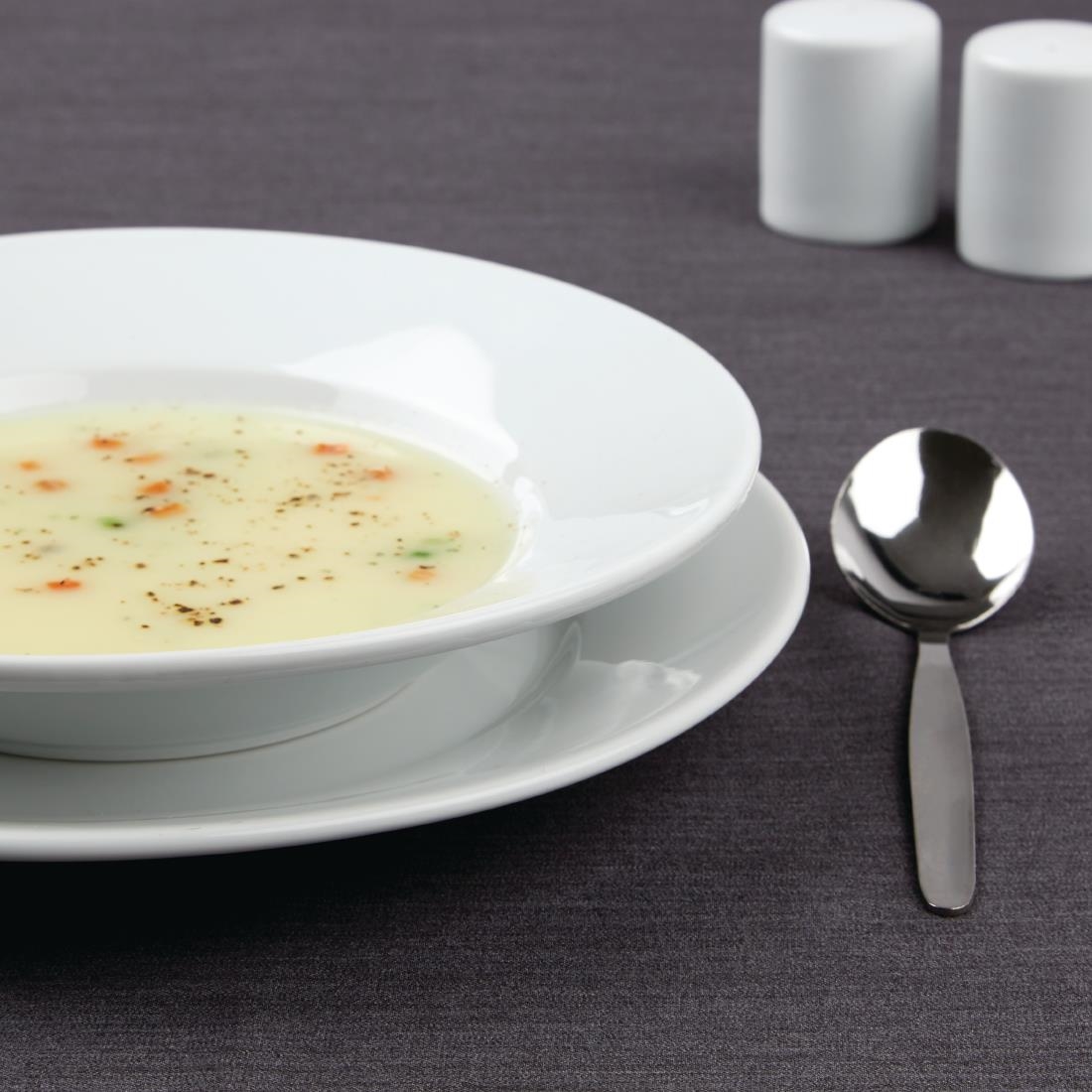 EDLP Olympia Athena Rimmed Soup/Pasta Bowl - 210ml 7.1fl oz (Box 6) - Image 20