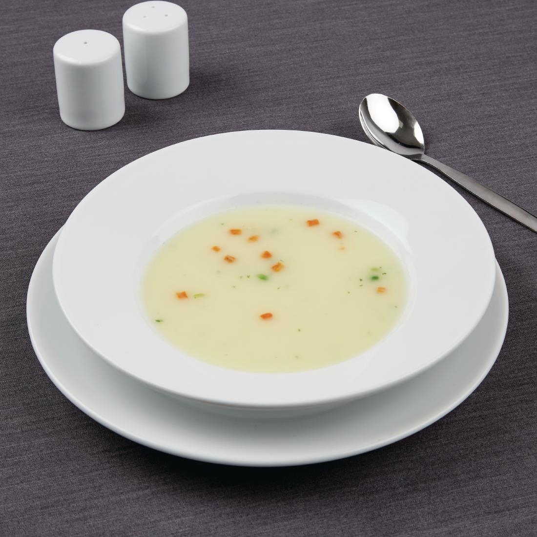 EDLP Olympia Athena Rimmed Soup/Pasta Bowl - 210ml 7.1fl oz (Box 6) - Image 3