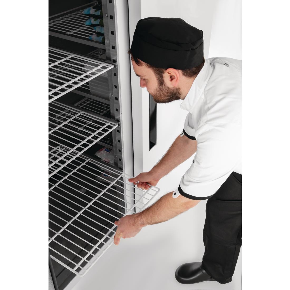 Polar G-Series Upright Double Door Fridge White - 1200Ltr - Image 5