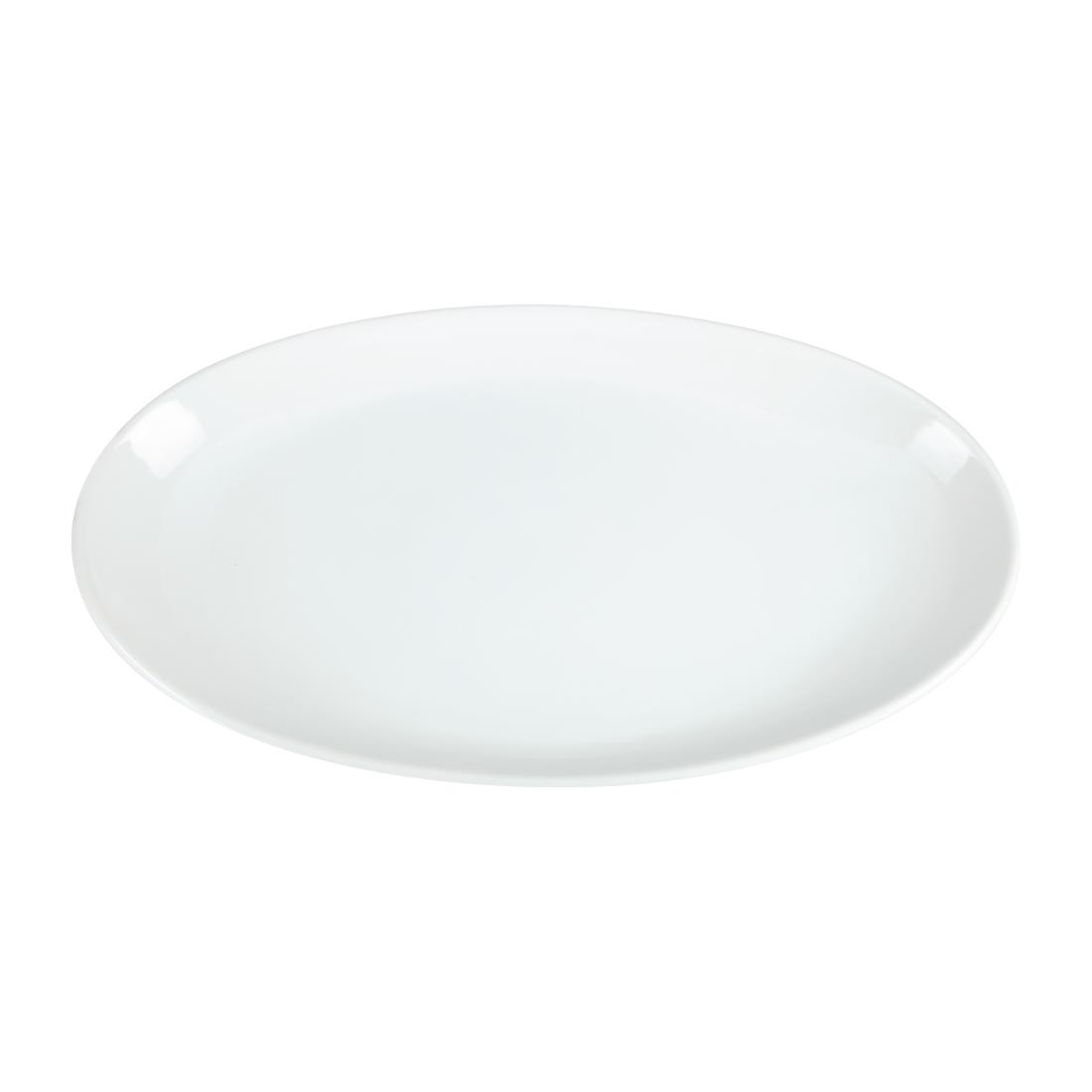 Olympia Whiteware French Deep Oval Plate White - 500mm (Box 1) - Image 2