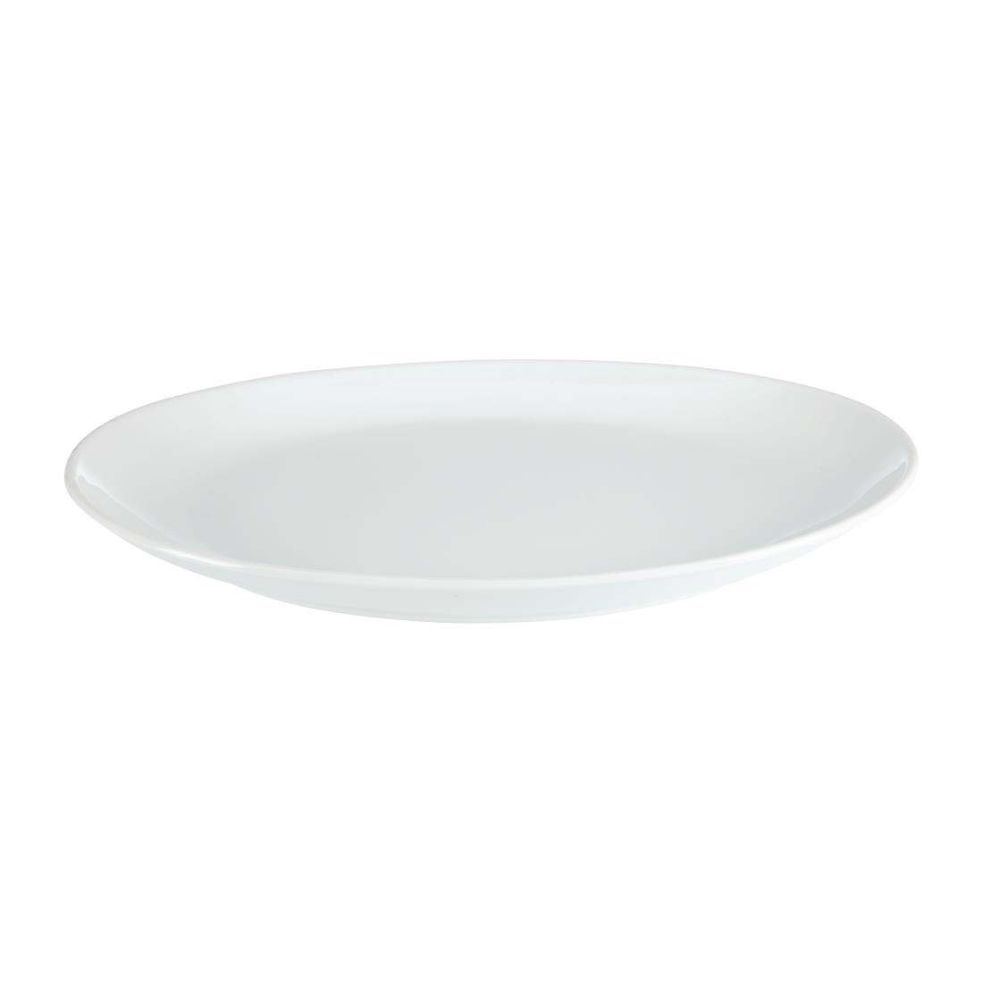 Olympia Whiteware French Deep Oval Plate White - 500mm (Box 1) - Image 3