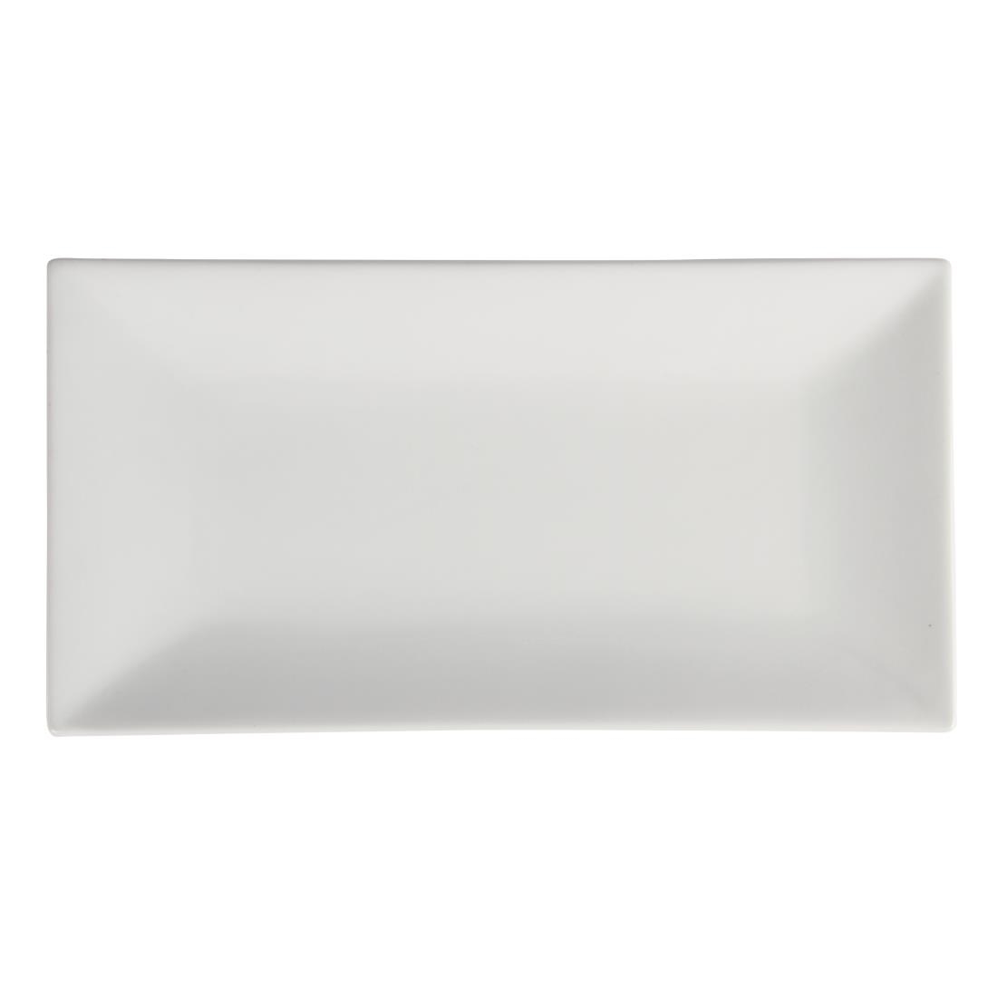 Olympia Whiteware Serving Platters Rectangle Platter - 380x200mm (Box 1) - Image 4
