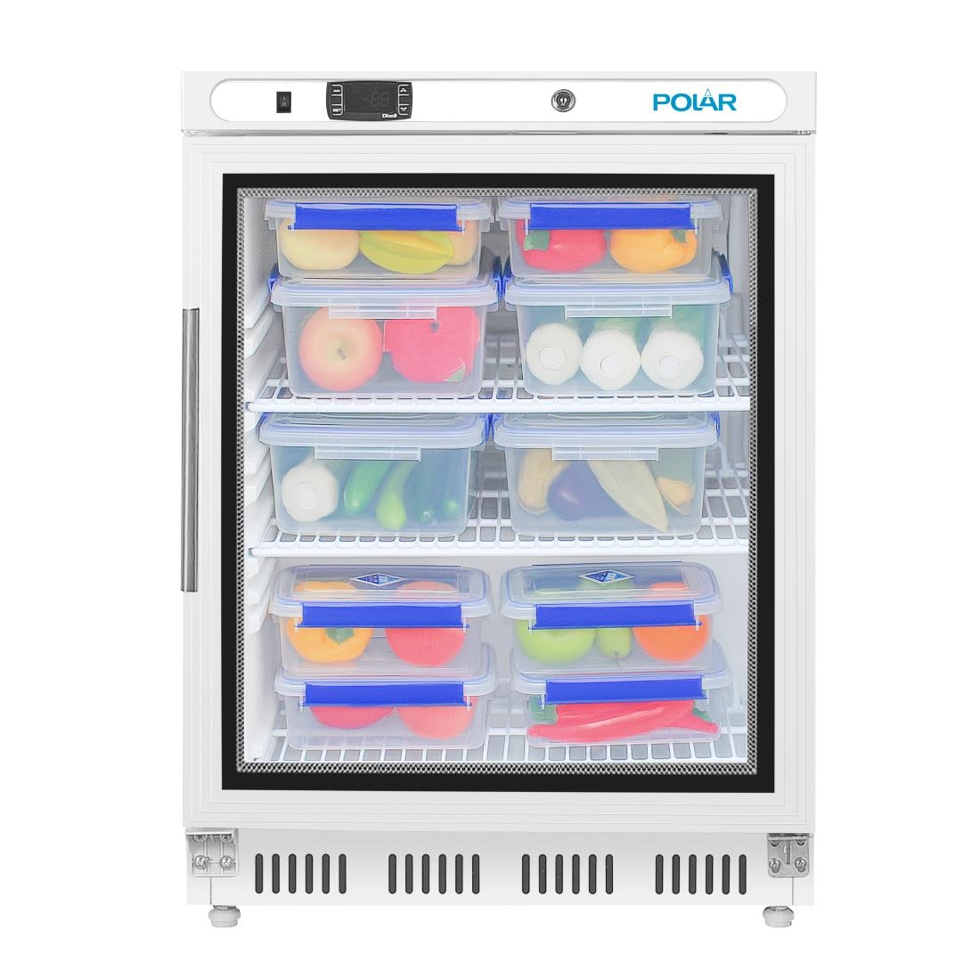 Polar C-Series Under Counter Display Fridge White - 150Ltr - Image 9