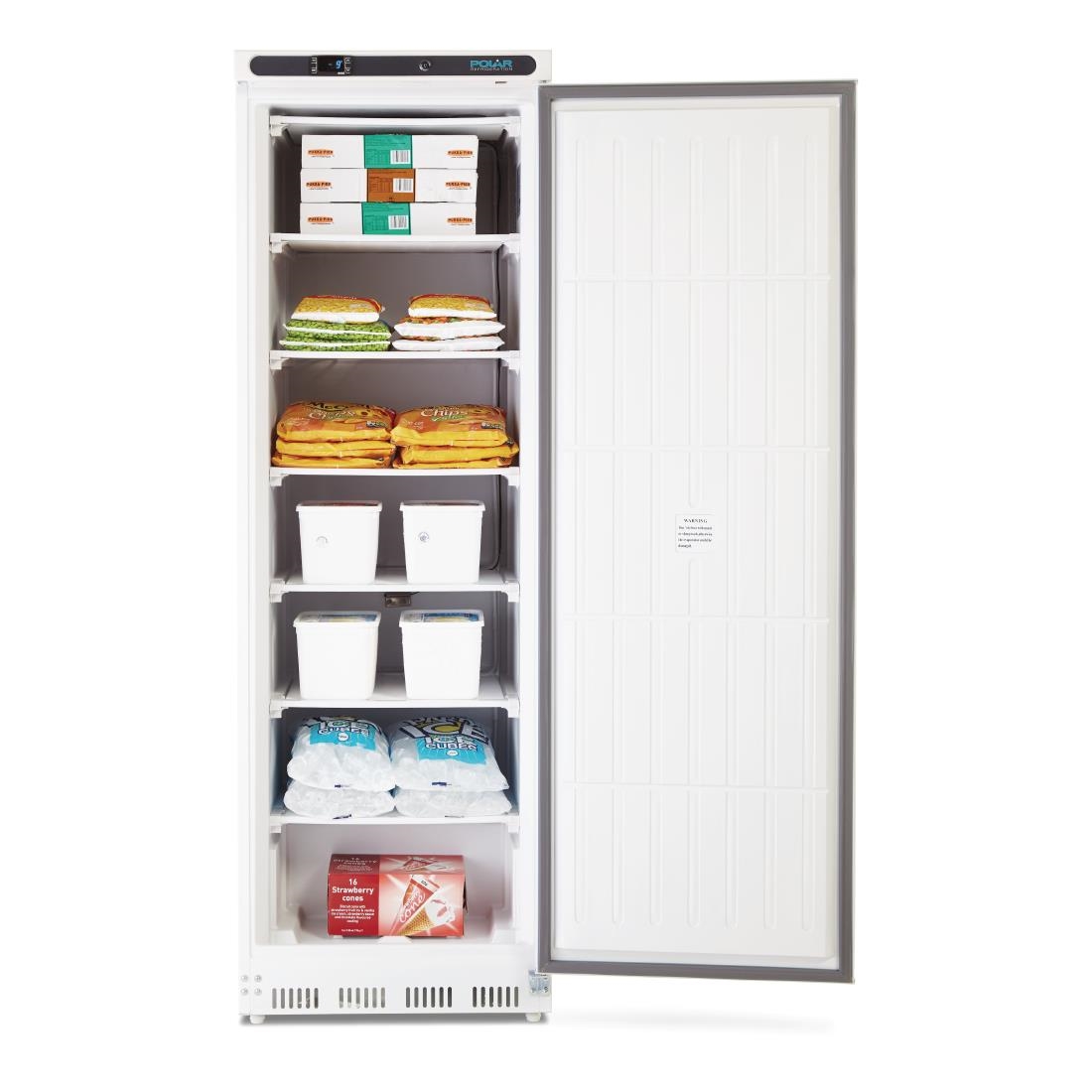Polar C-Series Upright Freezer White - 365Ltr - Image 6