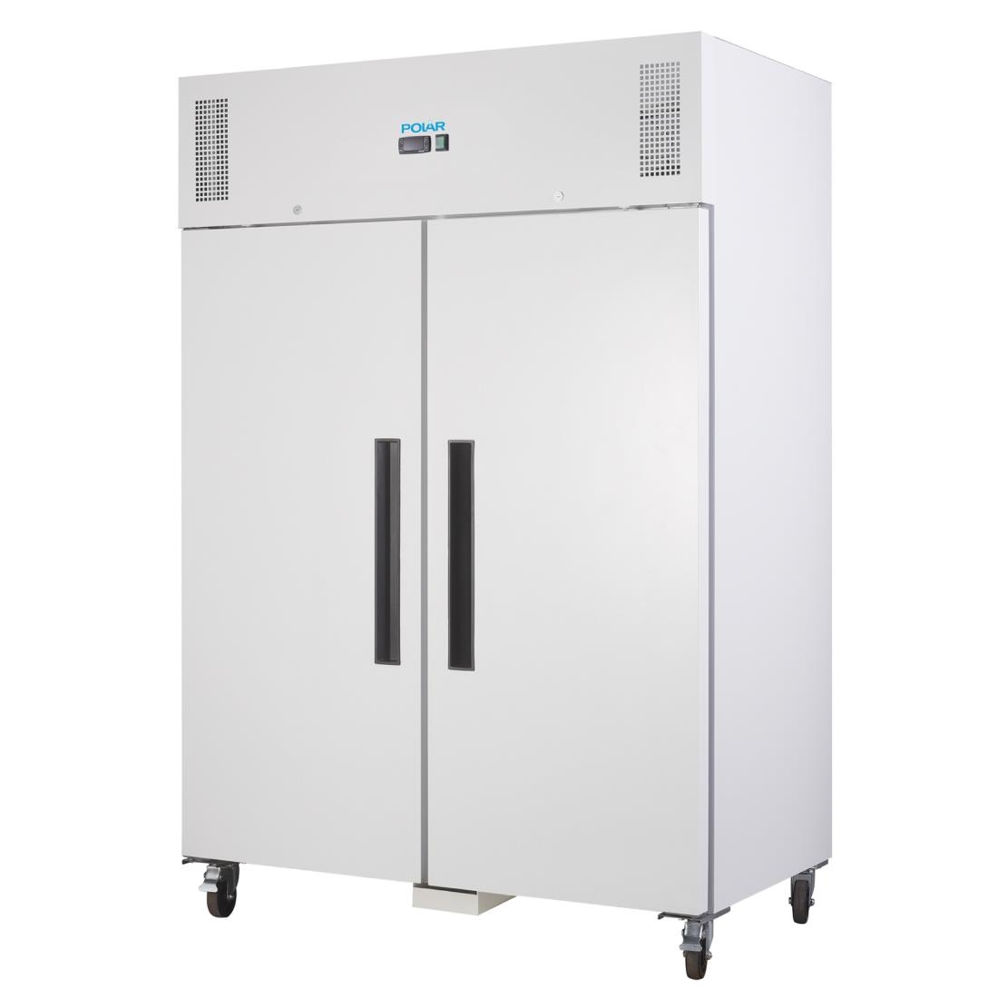 Polar G-Series Upright Double Door Freezer White - 1200Ltr - Image 2