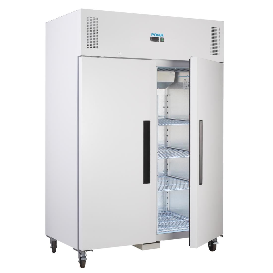Polar G-Series Upright Double Door Freezer White - 1200Ltr - Image 3