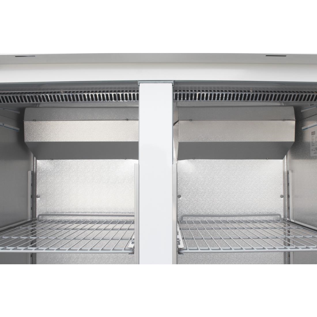 Polar G-Series Upright Double Door Freezer White - 1200Ltr - Image 6