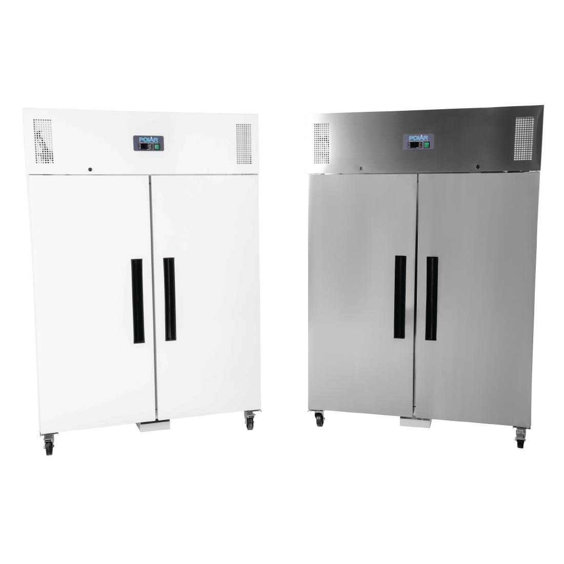 Polar G-Series Upright Double Door Freezer White - 1200Ltr - Image 14