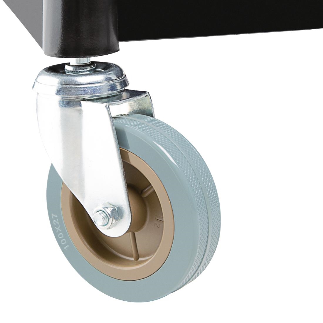 Vogue Polypropylene Mobile Trolley - Small - Image 6