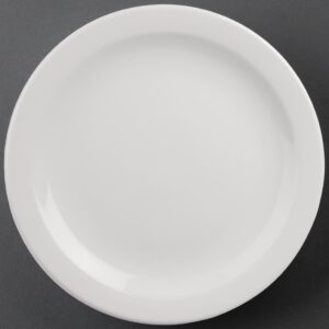 "EDLP Olympia Athena Narrow Rimmed Plate - 284mm 11"" (Box 6)"