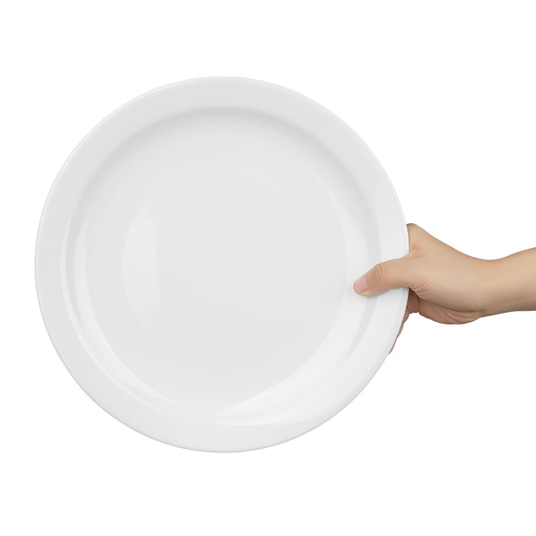 "EDLP Olympia Athena Narrow Rimmed Plate - 284mm 11"" (Box 6)" - Image 5