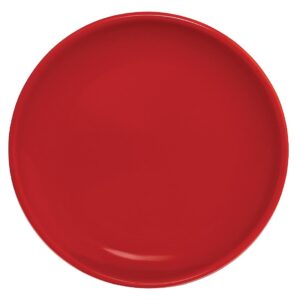"Olympia Cafe Coupe Plate Red - 205mm 8"" (Box 12)"