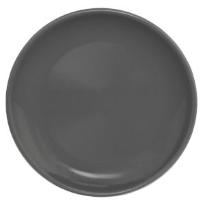 "Olympia Cafe Coupe Plate Charcoal - 205mm 8"" (Box 12)"