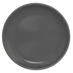 "Olympia Cafe Coupe Plate Charcoal - 250mm 10"" (Box 6)"
