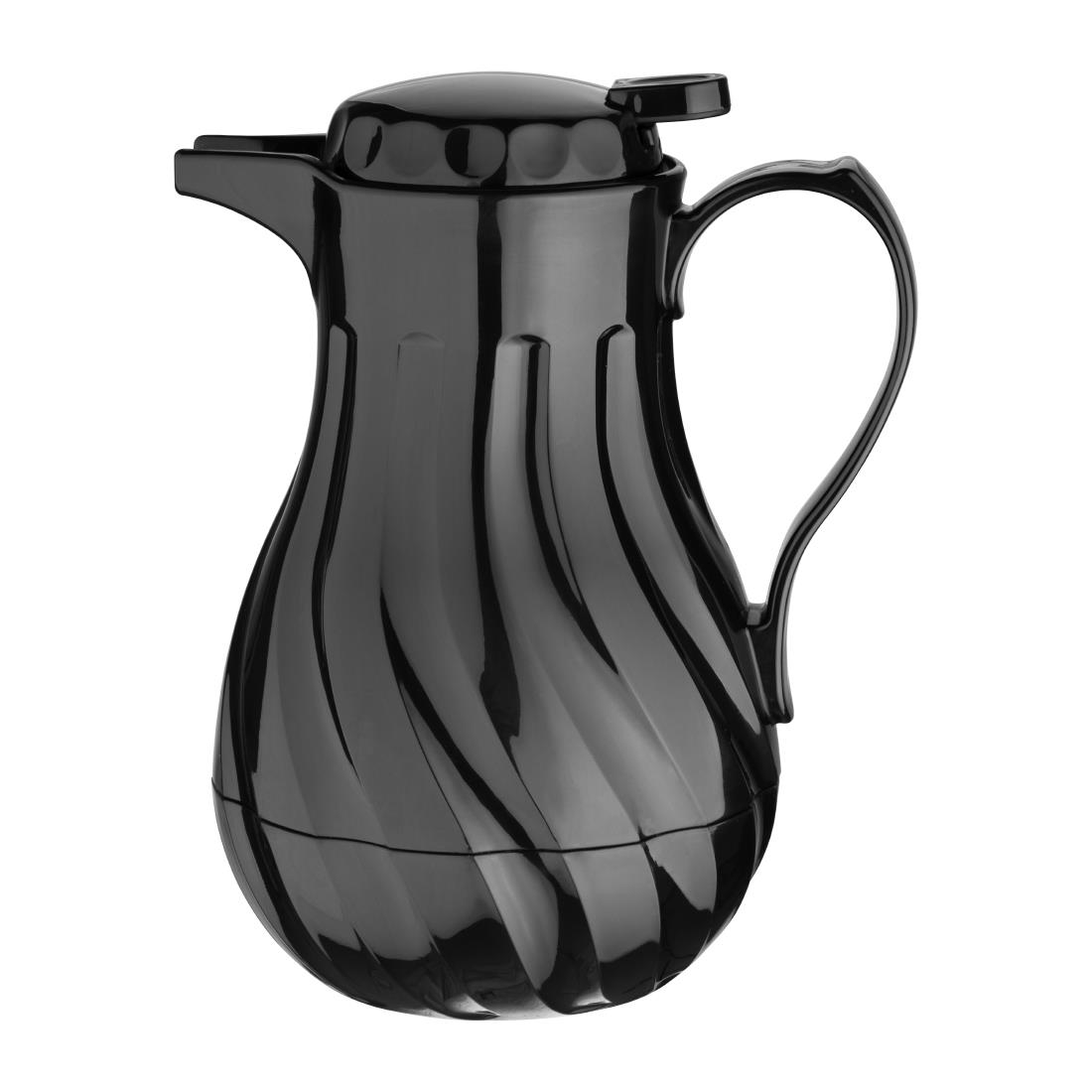 Olympia Insulated Swirl Jug Black - 0.5Ltr 16.9fl oz