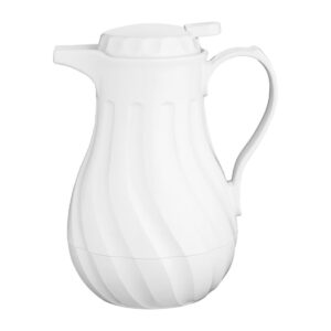 Olympia Insulated Swirl Jug White - 0.5Ltr 16.9fl oz