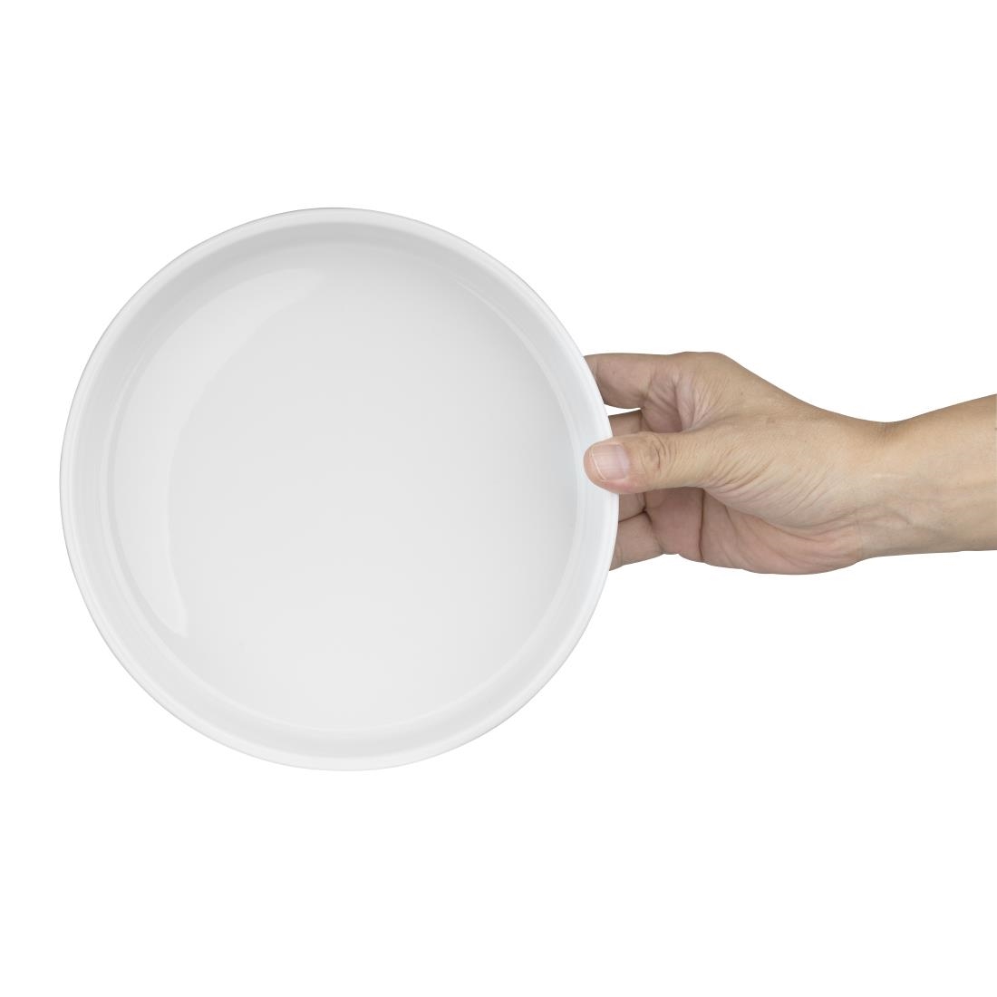 "Olympia Whiteware Flat Walled Bowl - 215mm 8 1/2"" (Box 4)" - Image 5