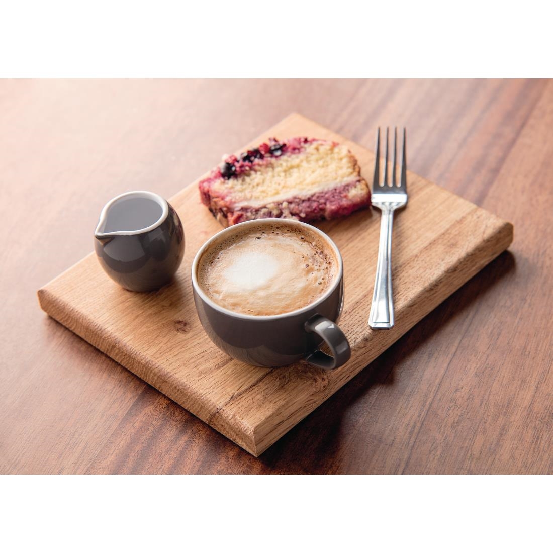 Olympia Cafe Milk Jug Charcoal - 70ml 2.36fl oz (Box 6) - Image 4