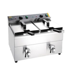 Buffalo Double Induction Fryer - 2x3kW