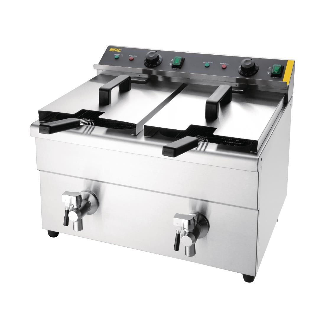 Buffalo Double Induction Fryer - 2x3kW - Image 6